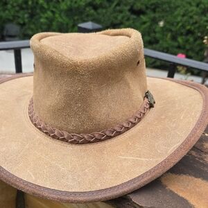 Tan Suede Men's Western Hat